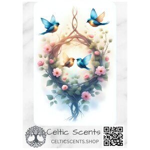 Celtic Knot Magnetic Bookmark, Laminated with Strong Magnet, Decorative Bookmark